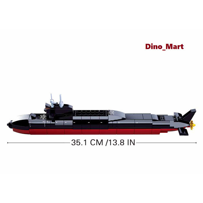 MUST HAVE SLUBAN BRICK KAPAL SELAM PERANG - STRATEGIC SUBMARINE M38-B0703 TERLARIS