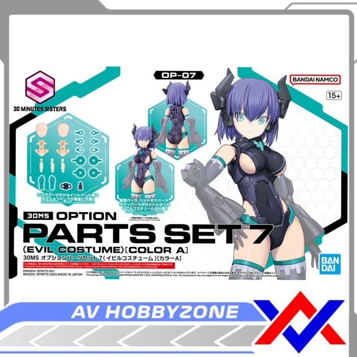 PROMO 30MS OPTION PARTS SET 7 EVIL COSTUME ( COLOR A ) TERMURAH
