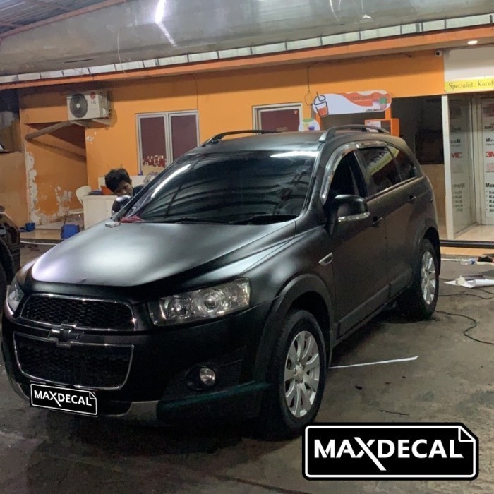 FLASH SALE MAXDECAL 9600 SMT15 SATIN MATT BLACK SEMI DOFF BASAH HITAM TERMURAH