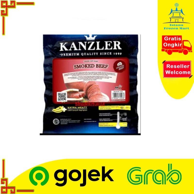 

Smoked Beef KANZLER Daging Sapi Asap 250 GR