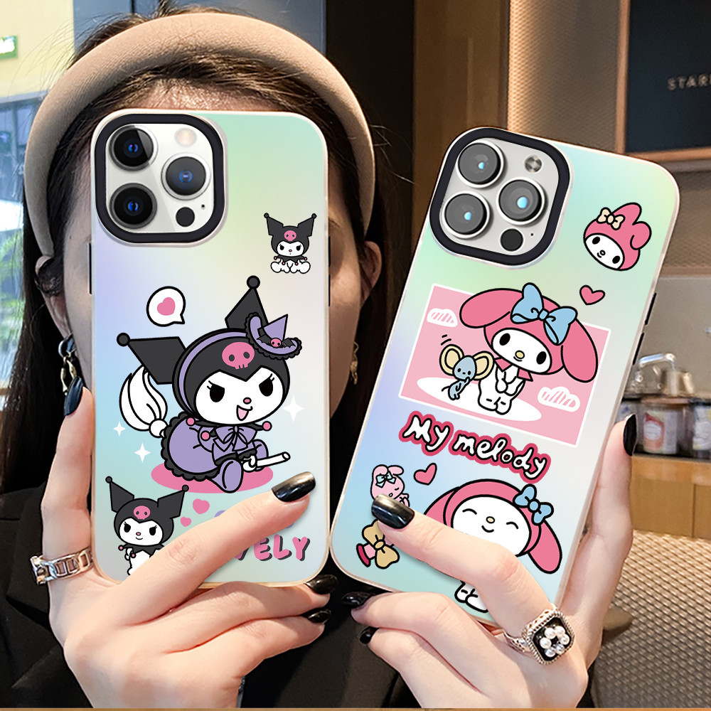 Premium Case Vivo Glossy Hologram Case for Vivo Casing Vivo compatible with Vivo S1 Y02 Y11 Y15 Y16 