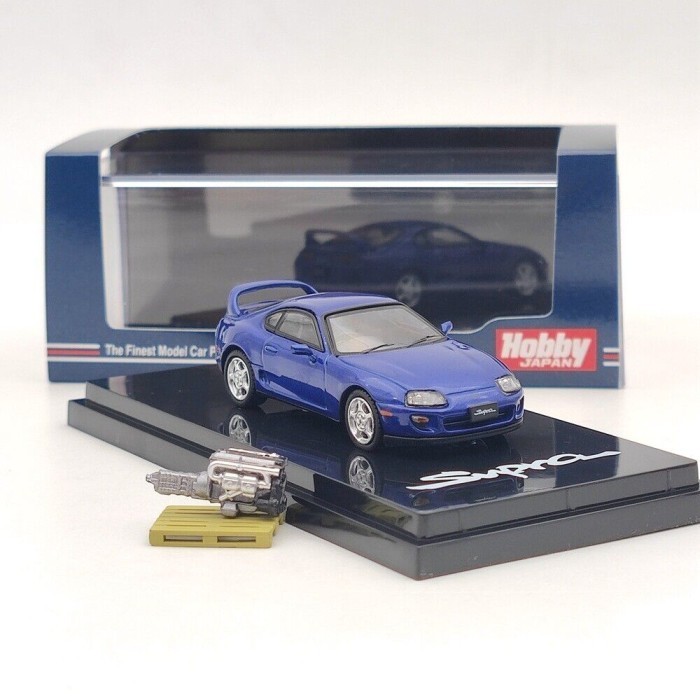 HOT SALE HOBBY JAPAN TOYOTA SUPRA RZ A80 JDM TE37 JAPAN STYLE DISPLAY ENGINE TERLARIS