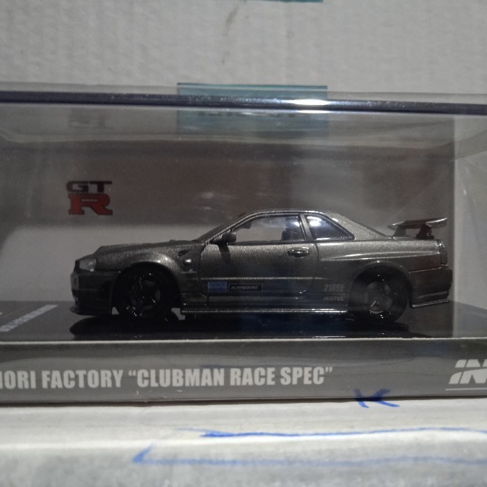 HOT SALE INNO NISSAN SKYLINE R34 OMORI GREY TERBARU