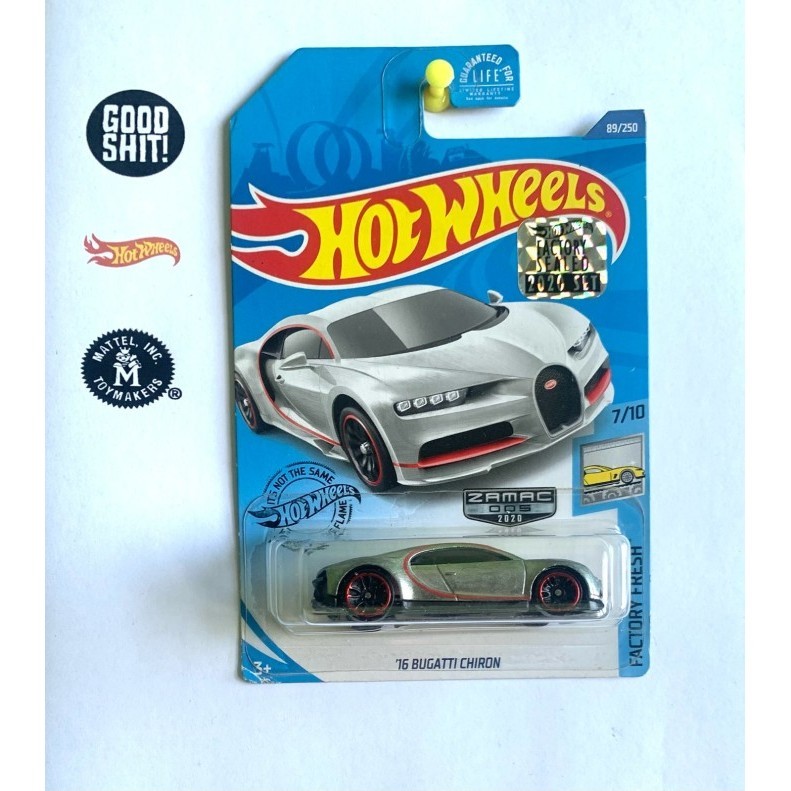 PROMO HOTWHEELS BUGATTI CHIRON ZAMAC FACTORY SEALED TERMURAH