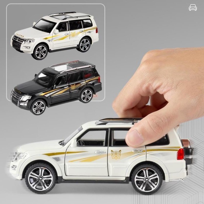 PROMO SCALE 1/32 DIECAST MINIATUR MOBIL MITSUBISHI PAJERO SPORT TERMURAH