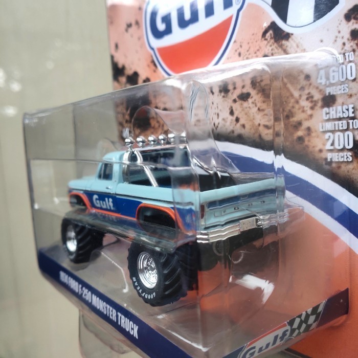 DISKON SPESIAL GREENLIGHT FORD F-250 MONSTER TRUCK F250 GULF NO JOHNNY LIGHTNING JEEP TERBARU