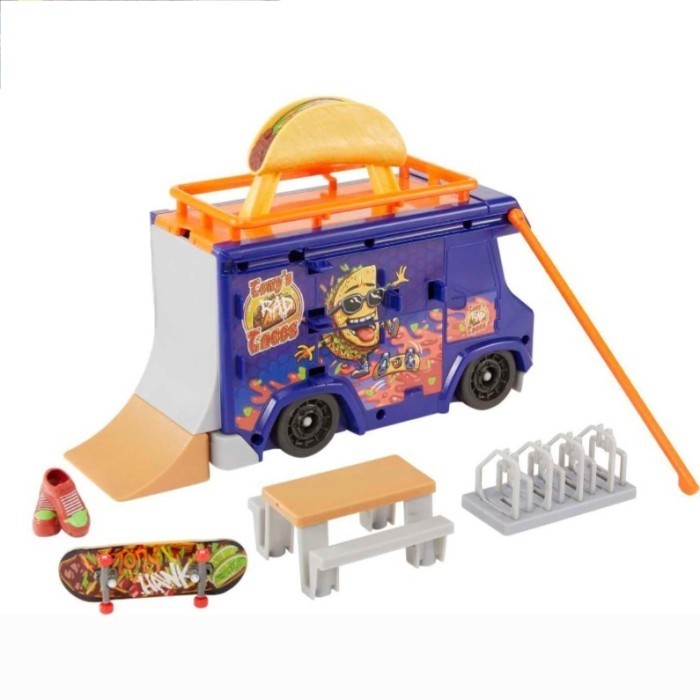 HOT SALE HOT WHEELS SKATE TACO TRUCK PLAY CASE TERMURAH