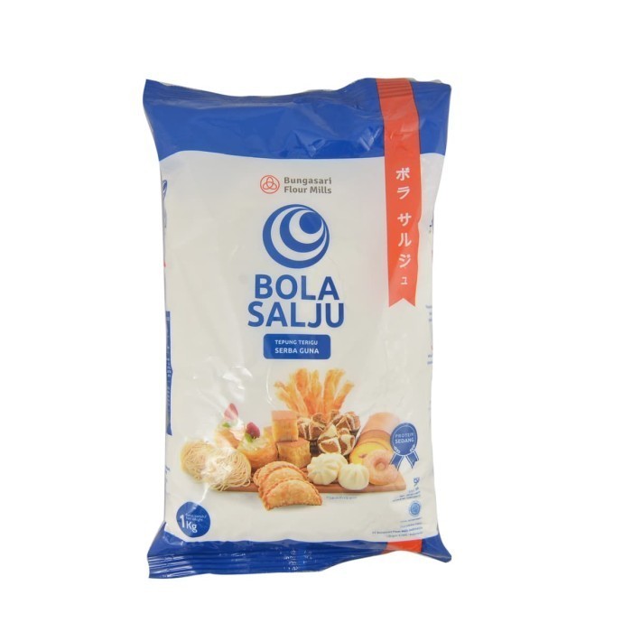 

Tepung Terigu Bola Salju 1Kg Bungasari Serbaguna Flour Protein Sedang 051