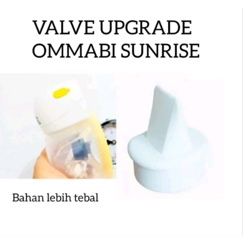 WRQ VALVE PUTIH OMMABI SUNRISE UPGRADE LEBIH TEBAL / VALVE OMMABI SUNRISE SPAREPART OMMABI SUNRISE