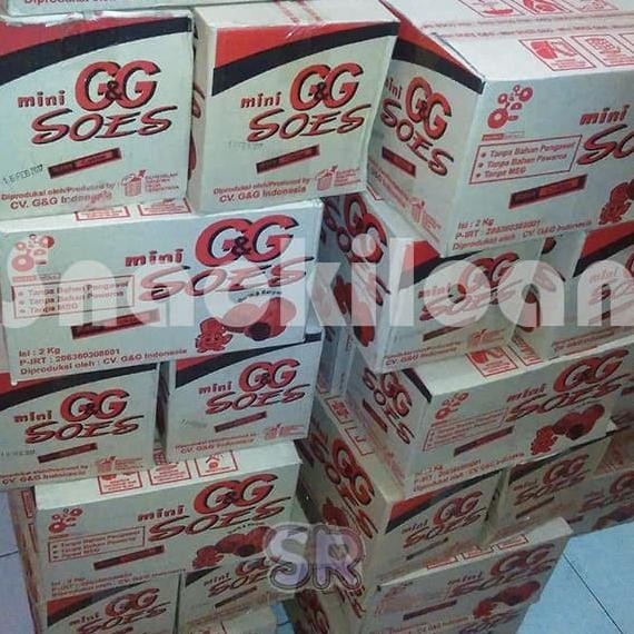 

Kue Sus Kering Isi Coklat 2 Kg | Soes GG 1 Karton