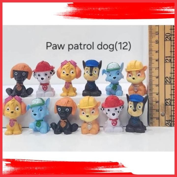 (ANTI) ACTION FIGURE PAW PATROL CHIBI SET ISI 12 KODE S