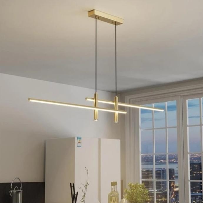 Lampu gantung Hias Meja makan Minimalis Panjang 90cm