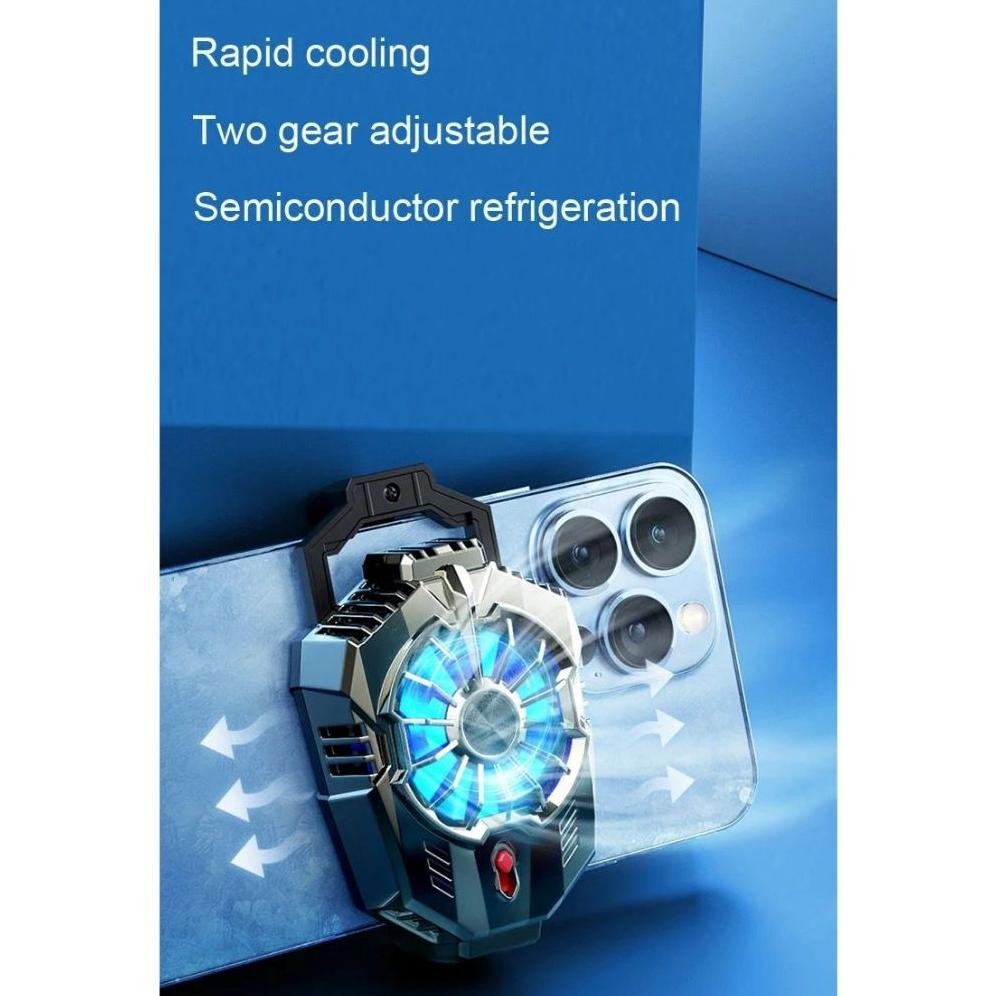 Zenom Funcooler X20 Pendingin Hp Gaming Cooler Hp Mobile Phone Cooler Game Radiator Funcooler Radiat