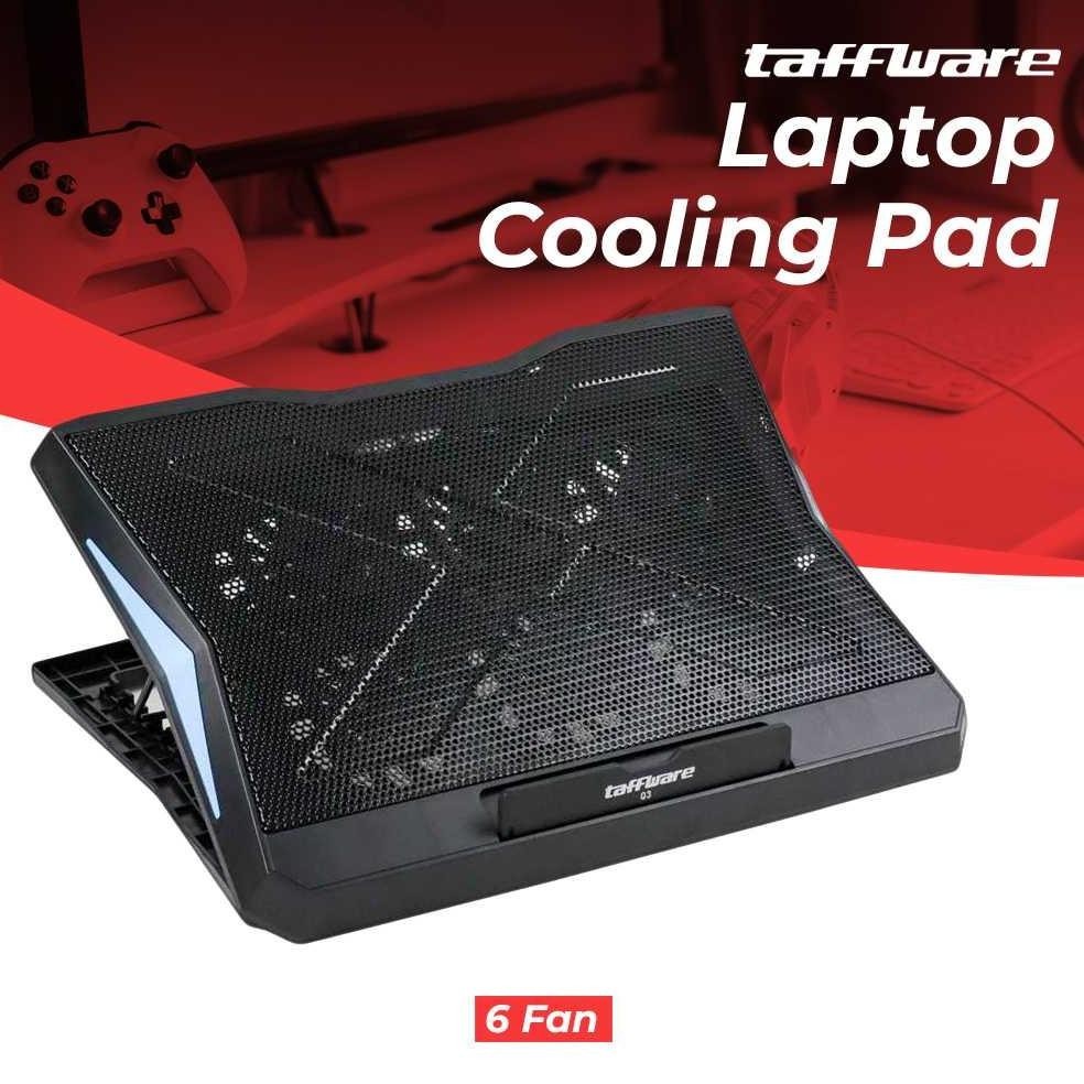 Mc Gaming Cooling Pad Laptop 6 Fan Cooling Pad Dudukan Pendingin Laptop Gaming 6 Kipas