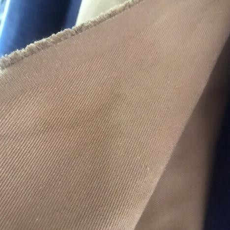 Berkualitas Kain Jeans Coklat Washed - Setengah meter ..
