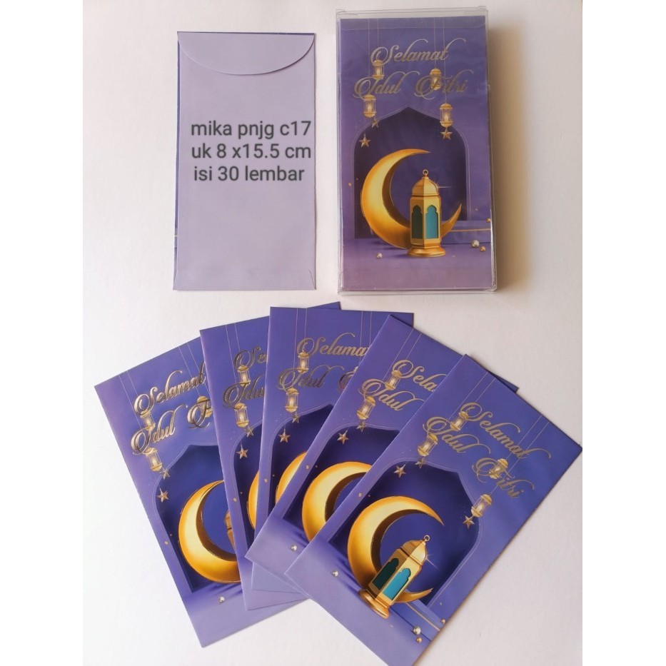 

Amplop Lebaran/Amplop Panjang/ Amplop Hari Raya/Angpao/