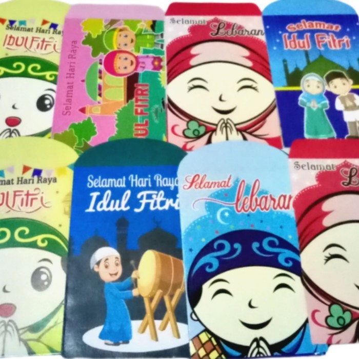 

Amplop Lebaran Idul Fitri Motif Lucu 1 Pax Isi 10 Pcs Mix Motif