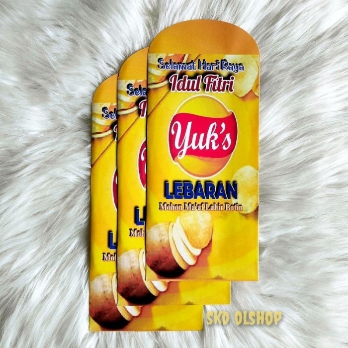 

Amplop Lebaran Ampau Lebaran Kter Snack Hk Uk Besar Isi 10 Lbr
