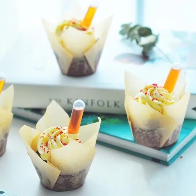 

Pipet Mini Bahan Plastik Ukuran 4Ml Pipet Cupcake Dessert Pipet Kue