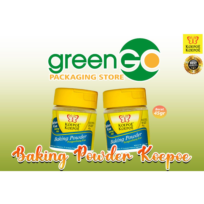 

Baking Powder Koepoe 45 Gr Bubuk Pengembang Bahan Kue Baking Mix