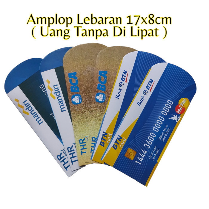 

10Pcs Amplop Lebaran Tanpa Lipat Uang