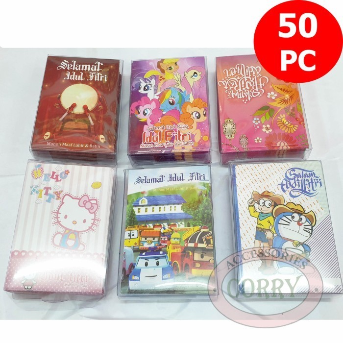 

Angpao Idul Fitri Lebaran Isi 50 10 Cm Amplop Uang Hijau Biru Pi