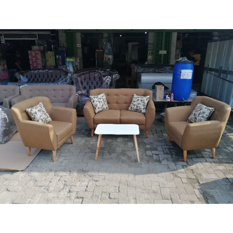 sofa minimalis retro 211 meja