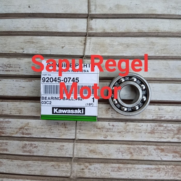 bearing as gir depan klx 150 ukuran 6203 original kawasaki (SR MOTORS)