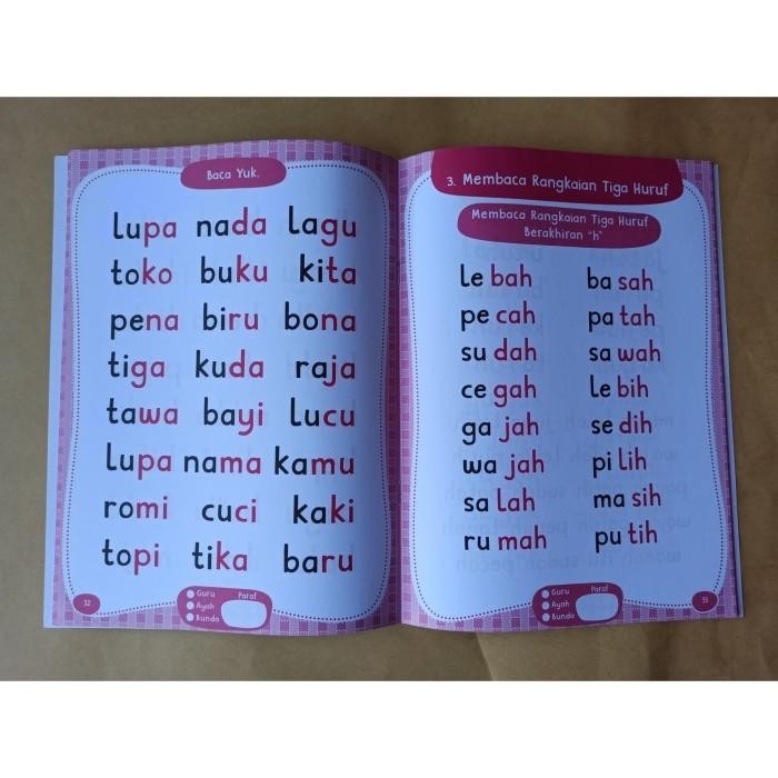

Buku Belajar Membaca Jago Baca Tanpa Dieja Anak Tk Paud Best Seller