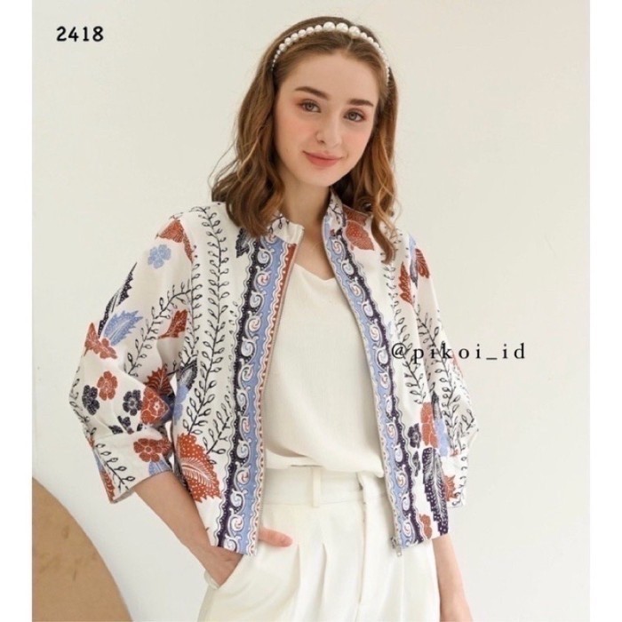 Outer Batik / Blazer Batik Wanita / Bolero Wanita Kantor / Kerja 135