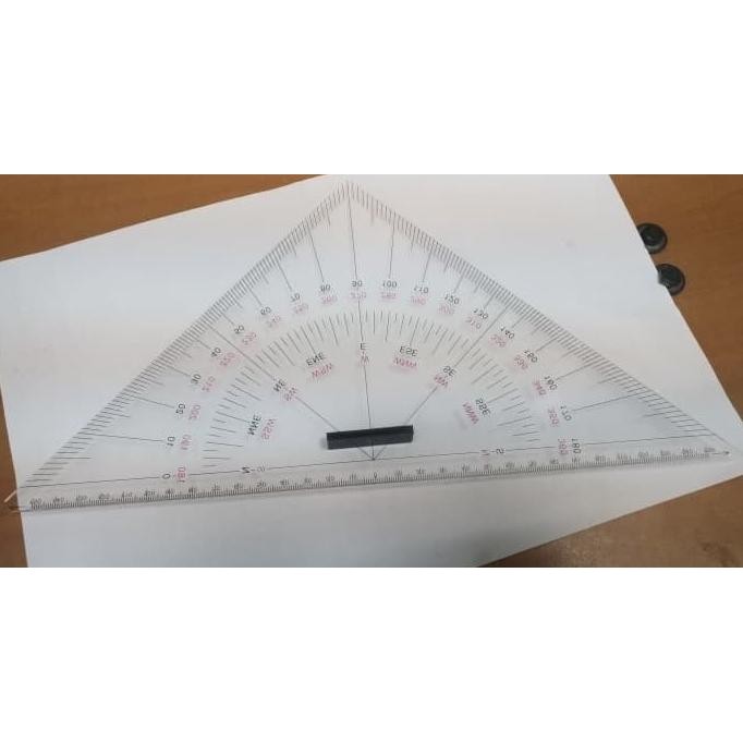 

nautical triangle navigational,segitiga navigasi kapal 300mm mistar