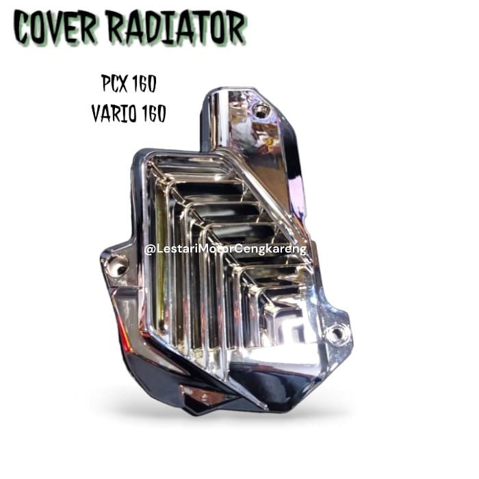 PROMO COVER RADIATOR PCX 160 CHROME COVER RADIATOR VARIO 160 CHROME #ORIGINAL