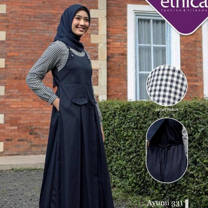Gamis Ethica Ayumi 331 Stok Terbatas