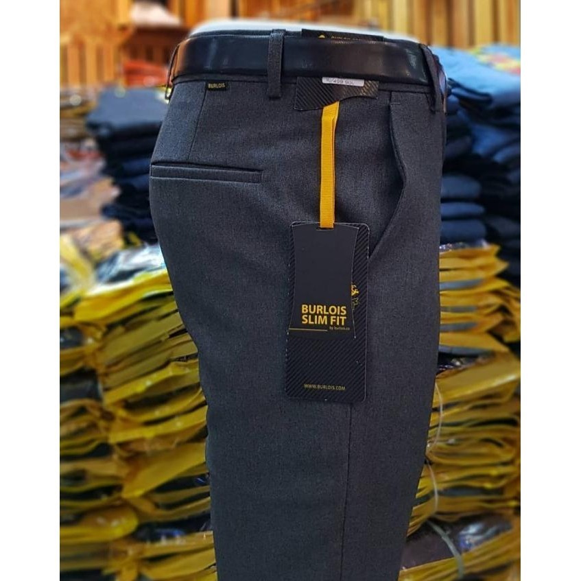 Celana Panjang Kerja Slim Fit Pria Premium