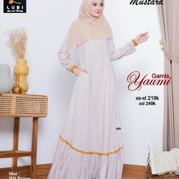 Best Sales Gamis Lubi Yaumi Pengiriman Cepat