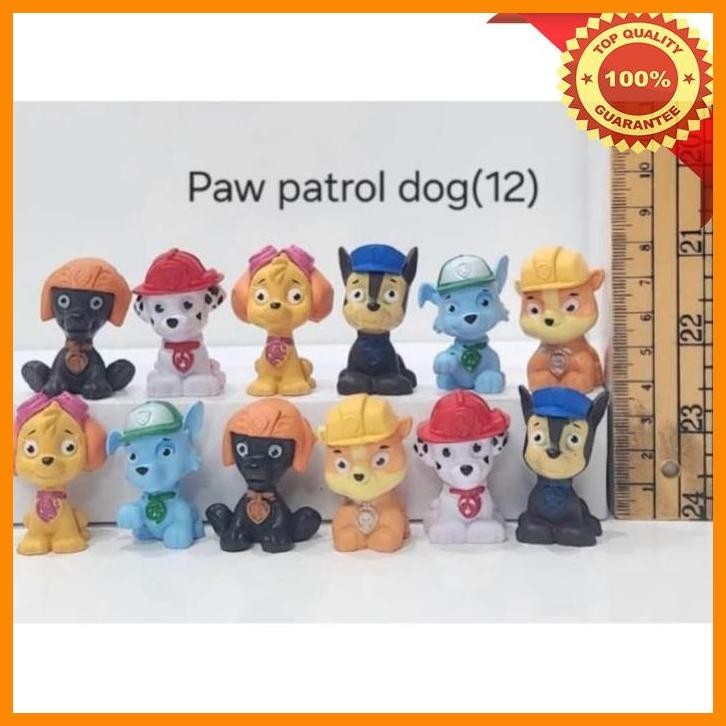 (ANTI) ACTION FIGURE PAW PATROL CHIBI SET ISI 12 KODE S