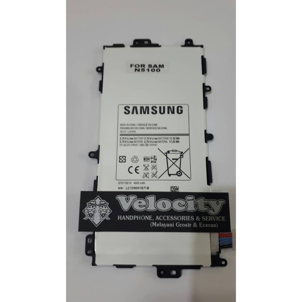 NEW SERIES BATERAI,BATERE,BATRE SAMSUNG NOTE 8 (GT-N5100) GRADE ORIGINAL QUALITY ORIGINAL