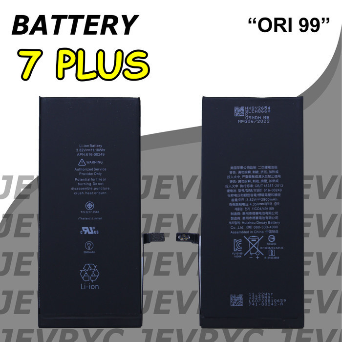 NEW SERIES BATERAI IPHONE 7+ / IPHONE 7 PLUS QUALITY ORIGINAL