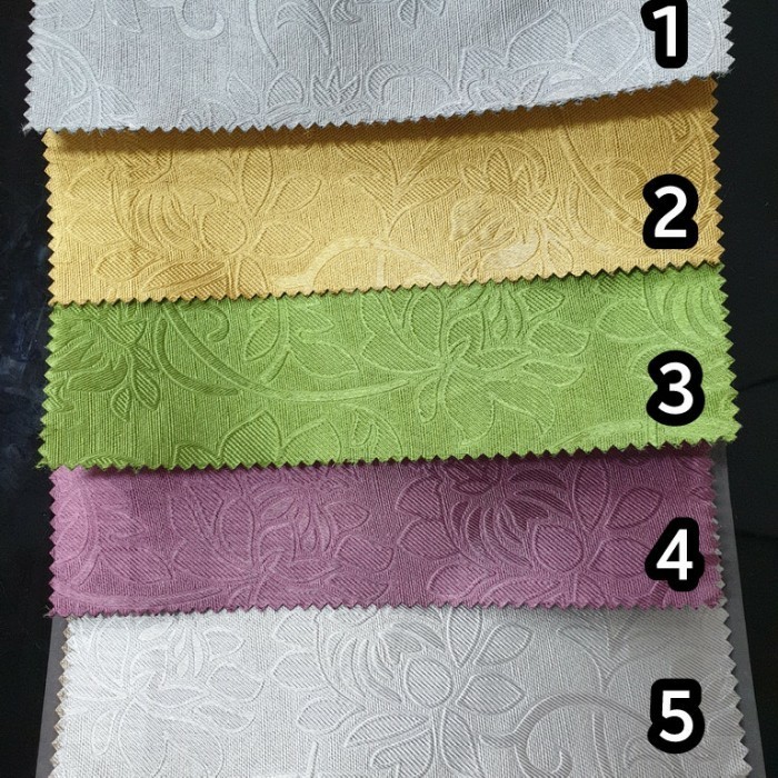 kain gorden meteran #kainsaja blackout polos bunga embos bahan tipis