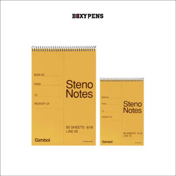

Limited Kokuyo Gambol Steno Notes Shortridge Notebook Limited