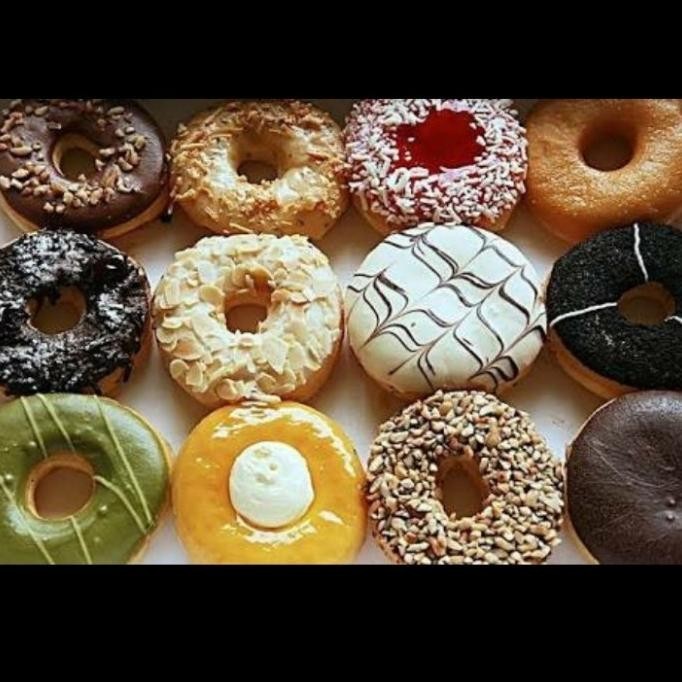 AYU -032 DONAT JCO 1 LUSIN ISI 12PCS (PILIHAN RASA RANDOM / TIDAK TANIALIYA56