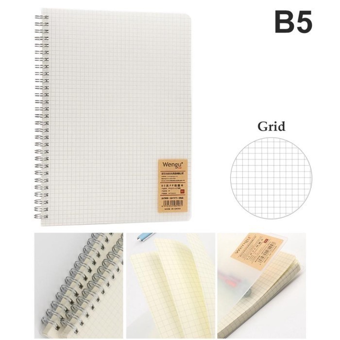 

Berkualitas Grid Notebook B5 - 80 Lembar / 160 Halaman Gilaa!!!