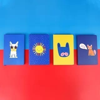 

Berkualitas Buku Tulis / Notebook Motif Animal Hardcover Tebal|Buku Diary Murah
