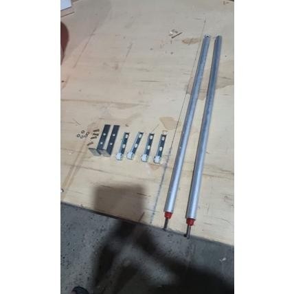 Rel Jendela Sliding Vertical Uk 50Cm Alumunium Kayu Upvc Wpc //Engsel