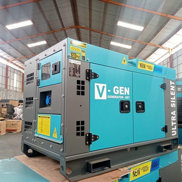 Genset V-Gen Ultra Silent 10 Kva 20 Kva 30 Kva 40 Kva 50 Kva Original Dan Terpercaya