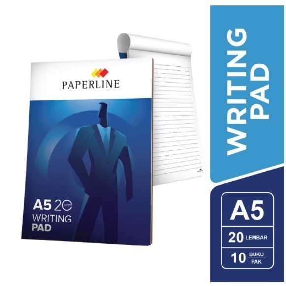 

Wow Block Note Paperline A5 20 Sheet / Writing Pad Memo / Pak 10 Buku Diskon