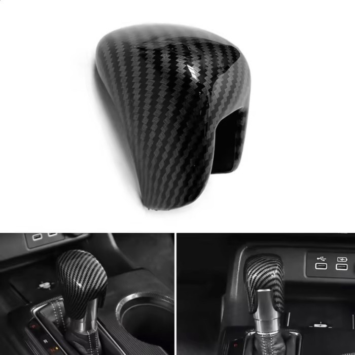 Terbaru Cover Tuas Gigi Perseneling Honda HRV Civic Accord 2022 Up - Carbon