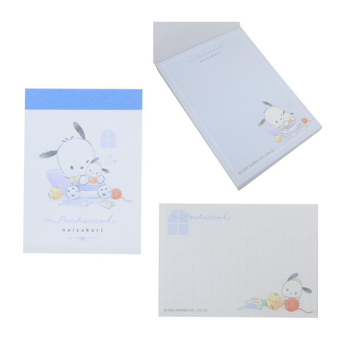 

Hemat Mini Memo Pad Sanrio Stuffed Dolls Nuizukuri Notepad Limited Edition Hemat