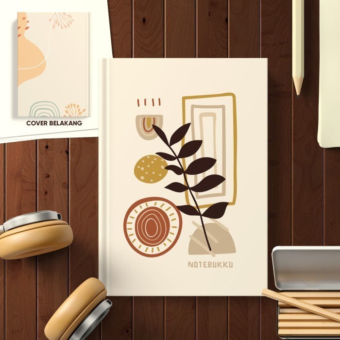

Terbatas Notebook A5 / Journal Book /Agenda Hardcover Notebukku Boho Bagus