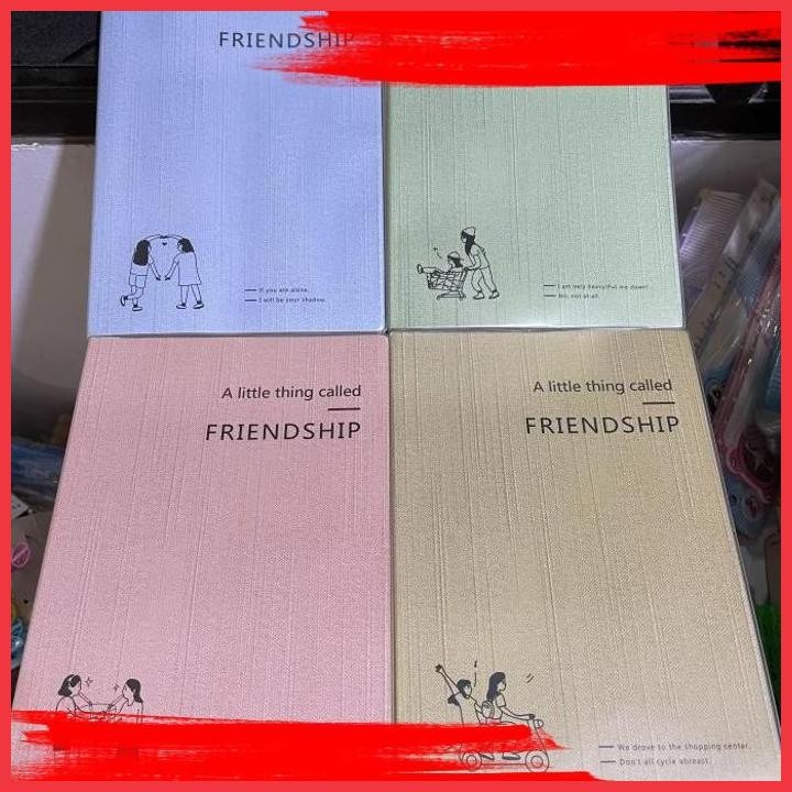 

(ANTI) BUKU SAMPUL MOTIF FRIENDSHIP 17,3 X 25 CM ISI 100 LEMBAR SATUAN